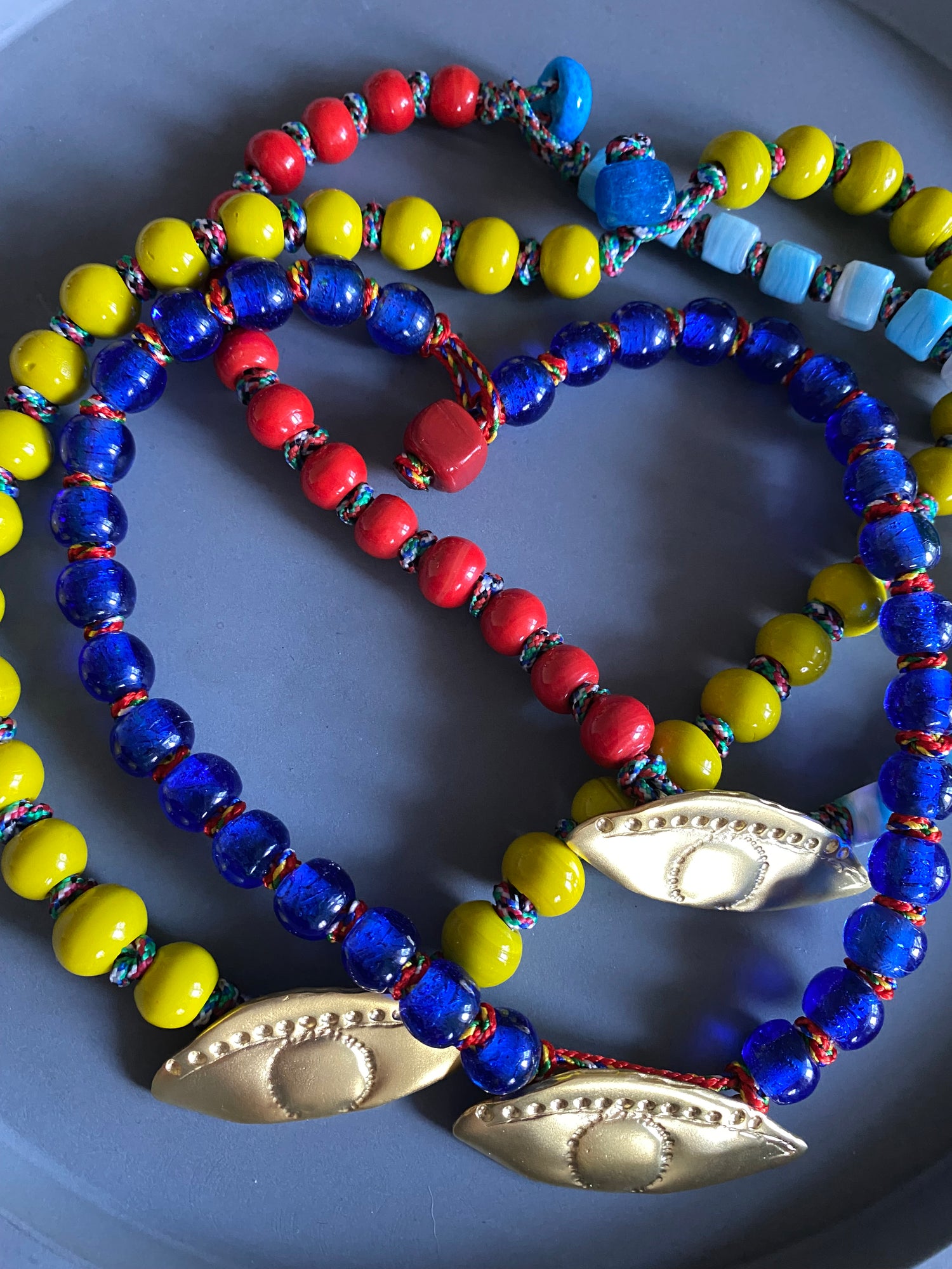 Cam Ocak Boncuk Kolyeler